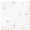 Faceted, Marshmallow - Roman Blind